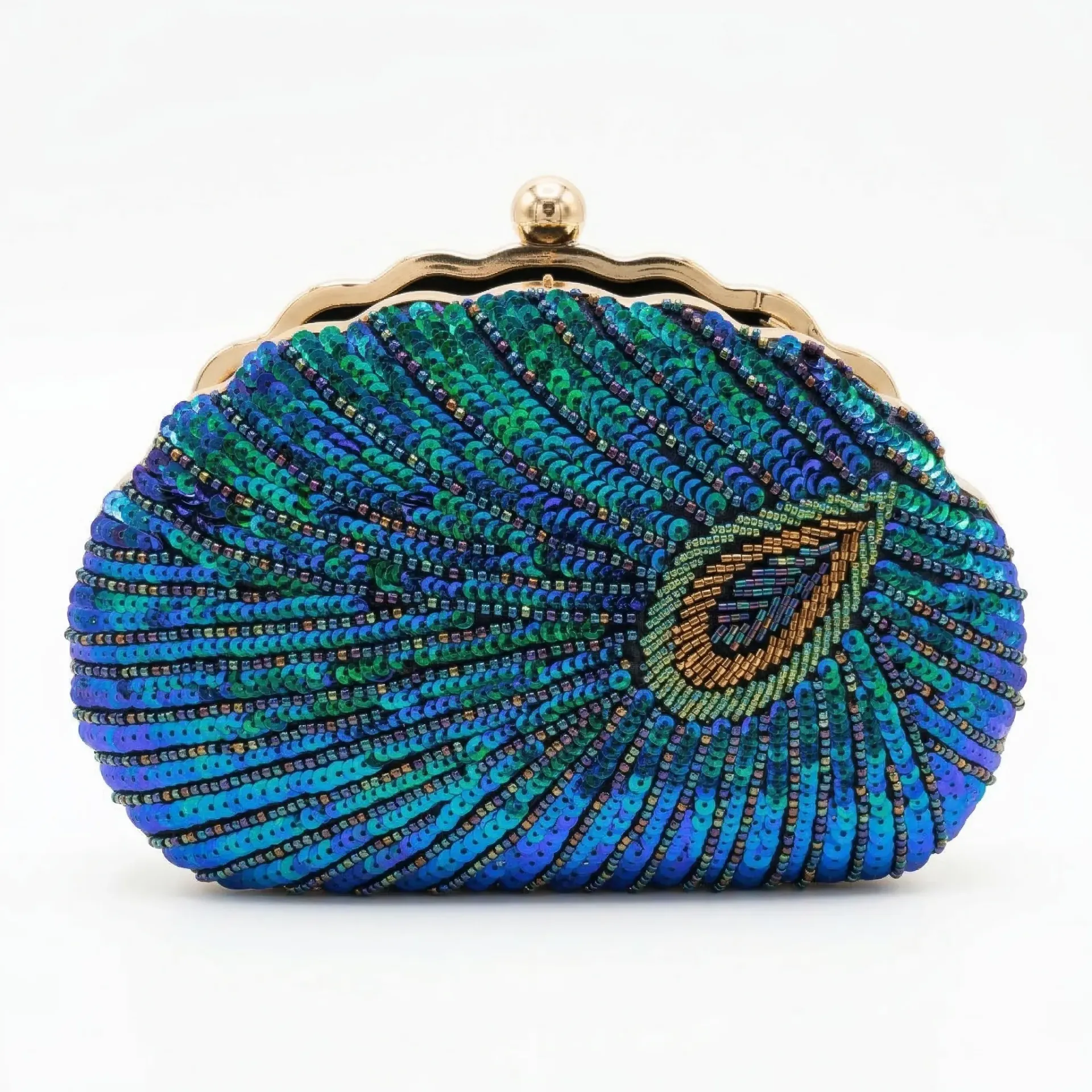 Peacock Blue Bag