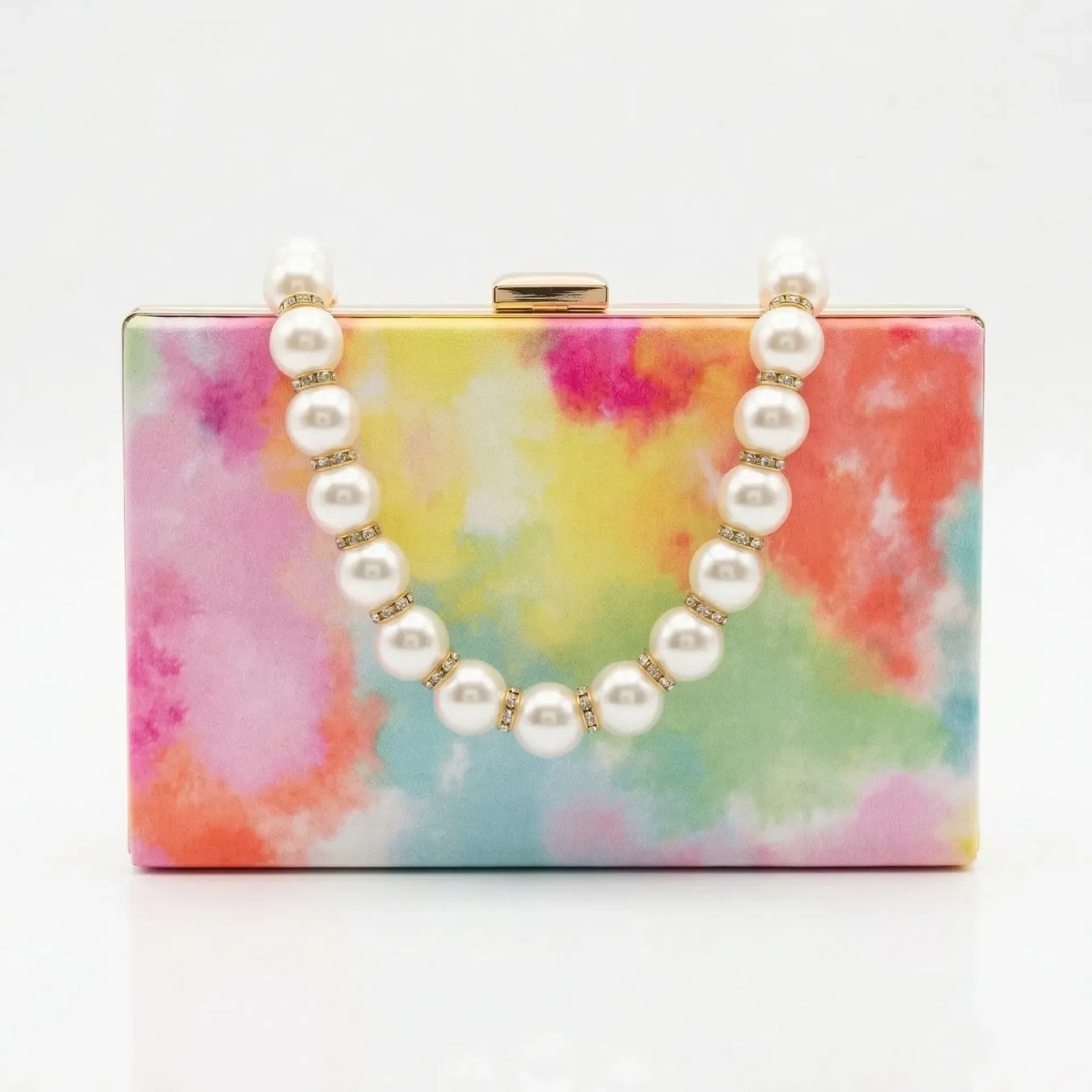 Tie Dye Colorful Clutch