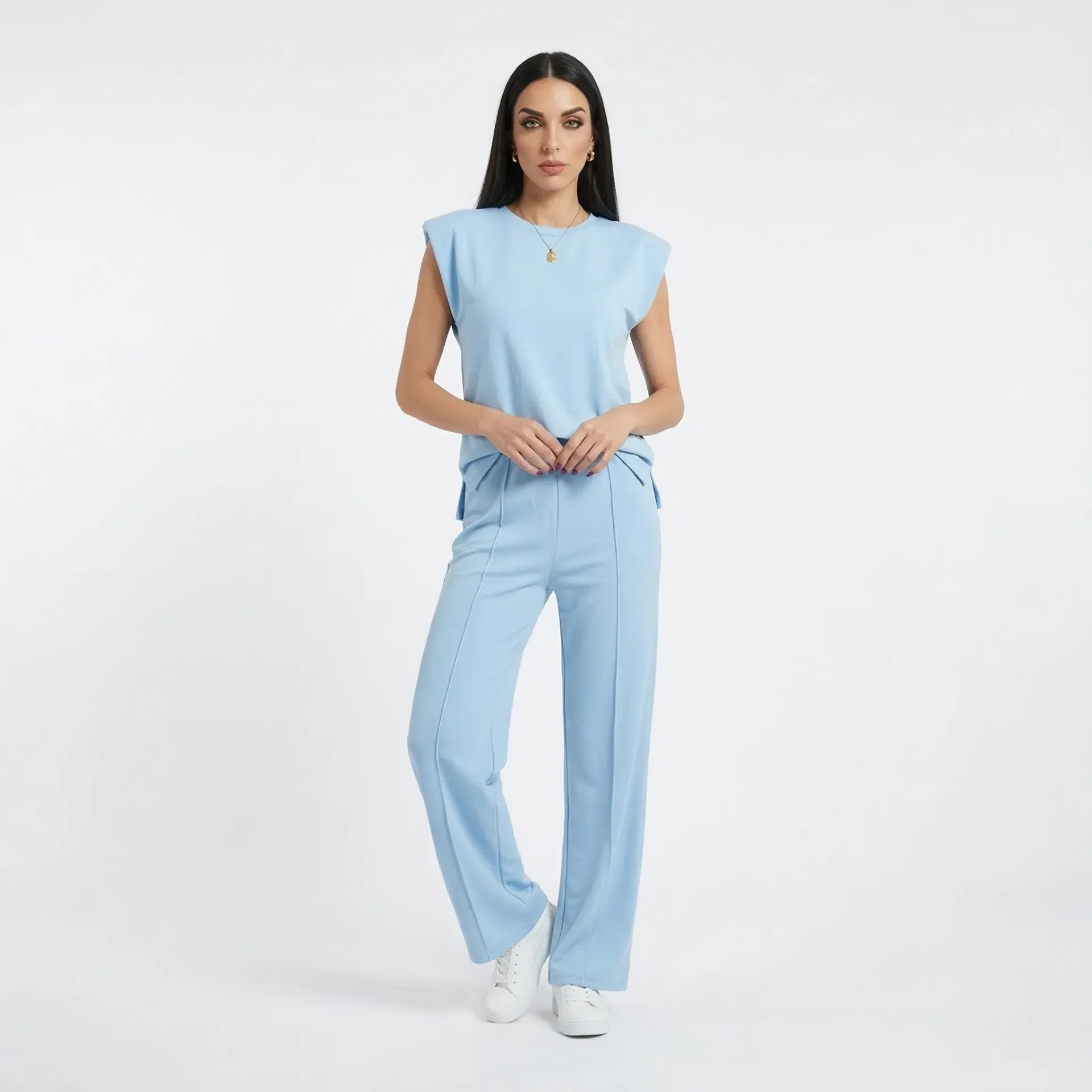 Light Blue Cotton Set