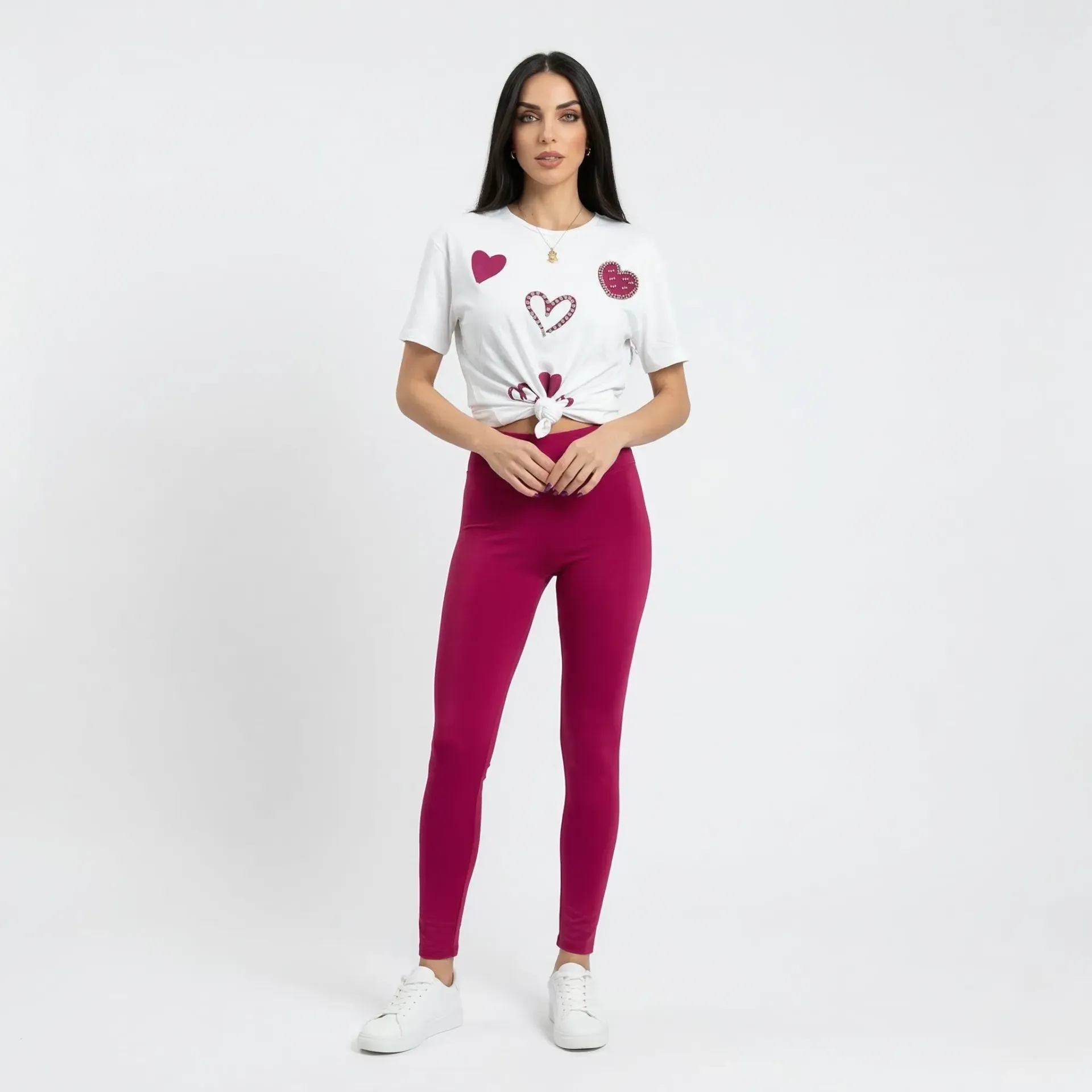 Basic Pink Leggings (S)