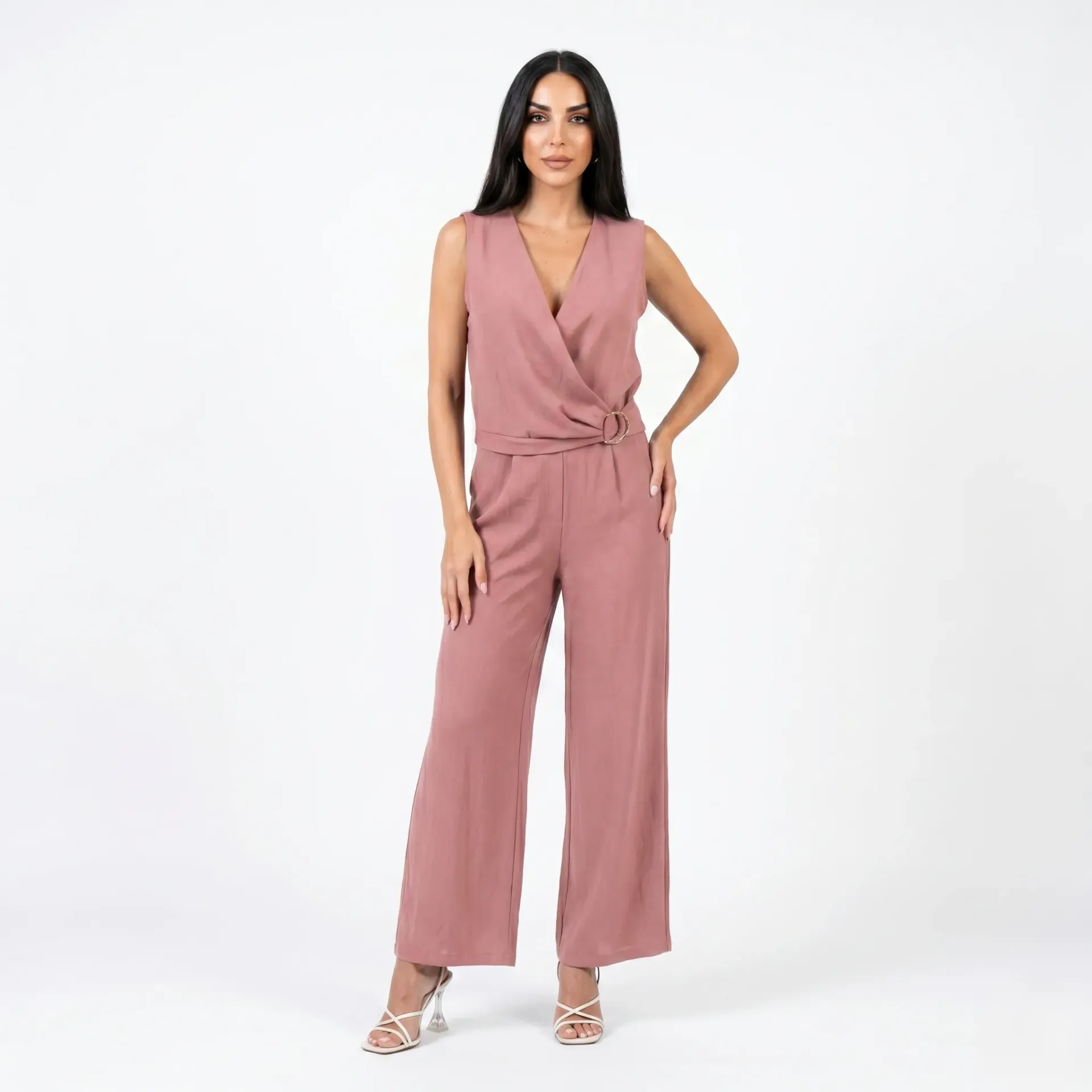 Linen Top & Pants Set